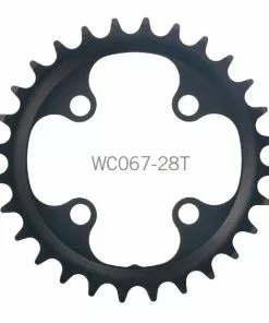 FSA 64mm ø 28 Zähne WC067 Für Brose E-Bikes Mit 2 Kettenblätter (für 38 Zähne)