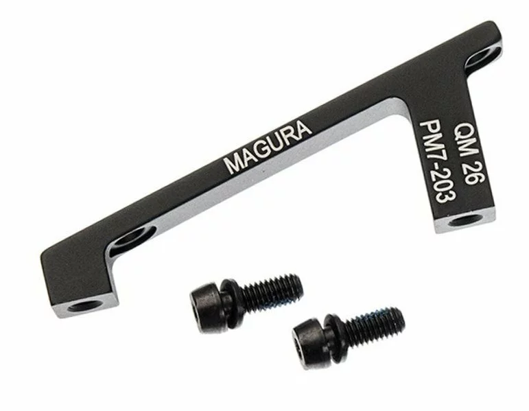 Magura Adapter Postmount Bremse Auf Postmount Befestigung Mit 203mm Scheibe Auf 180mm Sockel QM26 1 Magura Adapter Postmount Bremse Auf Postmount Befestigung Mit 203mm Scheibe Auf 180mm Sockel QM26