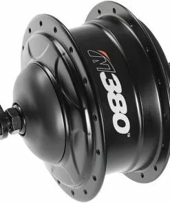 NuVinci N380 Mit Freilauf Ohne Befestigungsteile Schwarz 32 Loch Disc