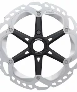 Shimano RT-EM810-L 203mm Ice-Tech Freeza Mit Lock-Ring-Befestigung Für E-Bike Mit Außenverz. Ring