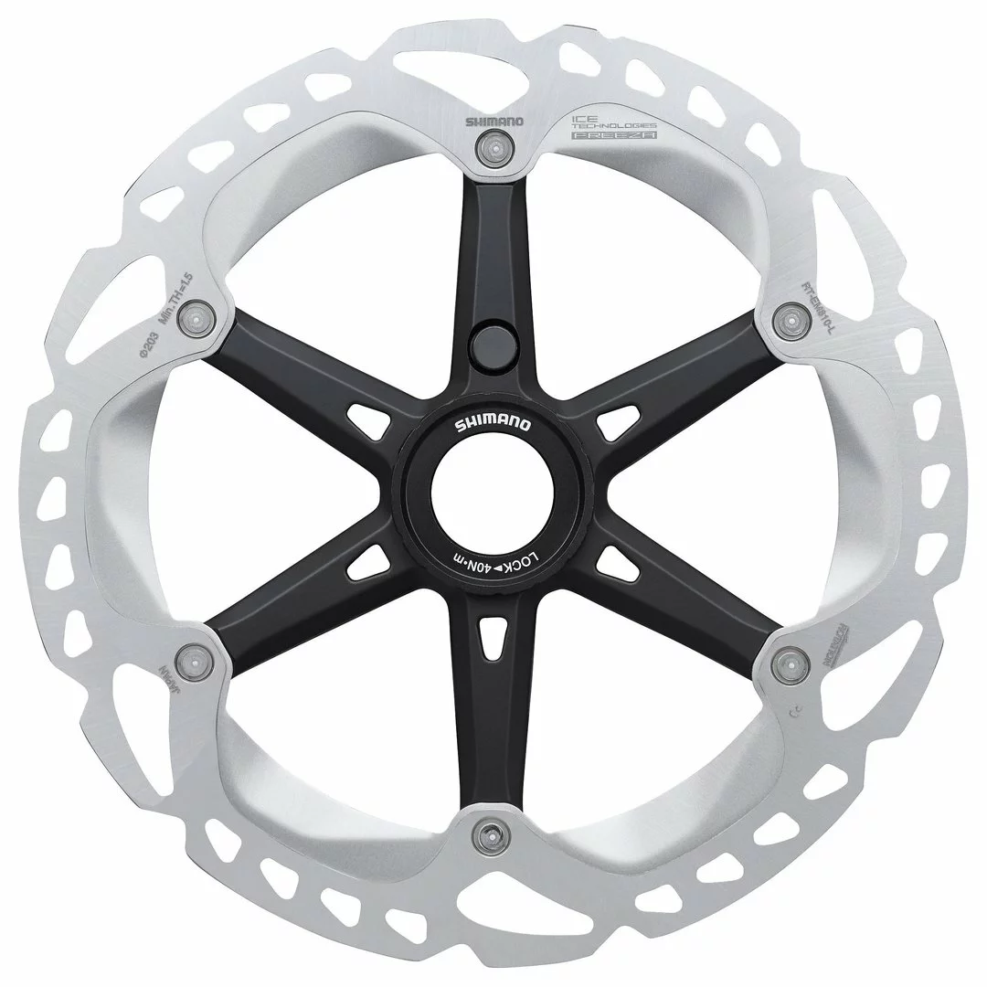 Shimano RT-EM810-L 203mm Ice-Tech Freeza Mit Lock-Ring-Befestigung Für E-Bike Mit Außenverz. Ring 1 Shimano RT-EM810-L 203mm Ice-Tech Freeza Mit Lock-Ring-Befestigung Für E-Bike Mit Außenverz. Ring