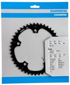 Shimano Alfine 45 Zähne Schwarz Y-1PB45010