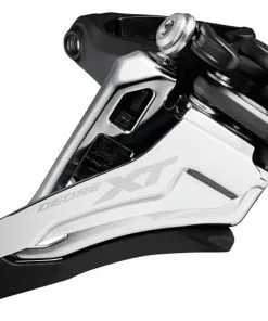 Shimano XT FD-M8100-M Ab 2020 12x2-fach Sideswing Middle-Clamp Frontpull 66-69° Schwarz