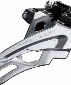 Shimano Deore FD-M6000-M Ab 2018 10x3-fach Sideswing Middle-Clamp Frontpull 66-69° Schwarz