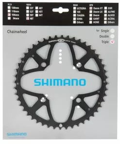Shimano XT Ab 2004 4-Arm 9-fach 48 Zähne U-Type IG Alu Schwarz Y-1F998030 Ausverkauft