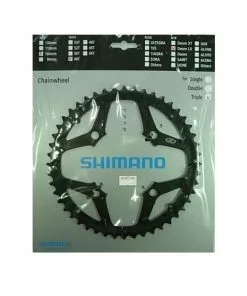 Shimano LX Ab 2005 4-Arm 9-fach 48 Zähne U-Type IG Alu Schwarz Y-1FV98030 Ausverk. Ersatz: Y-1GX9810
