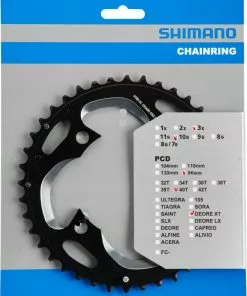 Shimano XT Ab 2014 4-Arm 10-fach 40 Zähne AN-Type Alu Schwarz Y-1NV98020